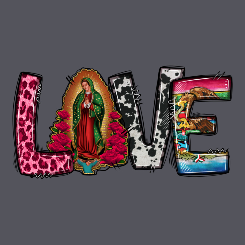 Our Lady Of Guadalupe Love Vintage Hoodie by Jasminsmagicworld | Teevron