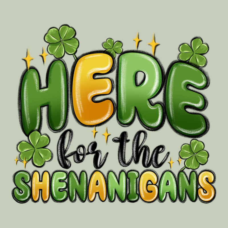 Here For The Shenanigans Ladies Tee by MaliasSmallBusiness | Teevron
