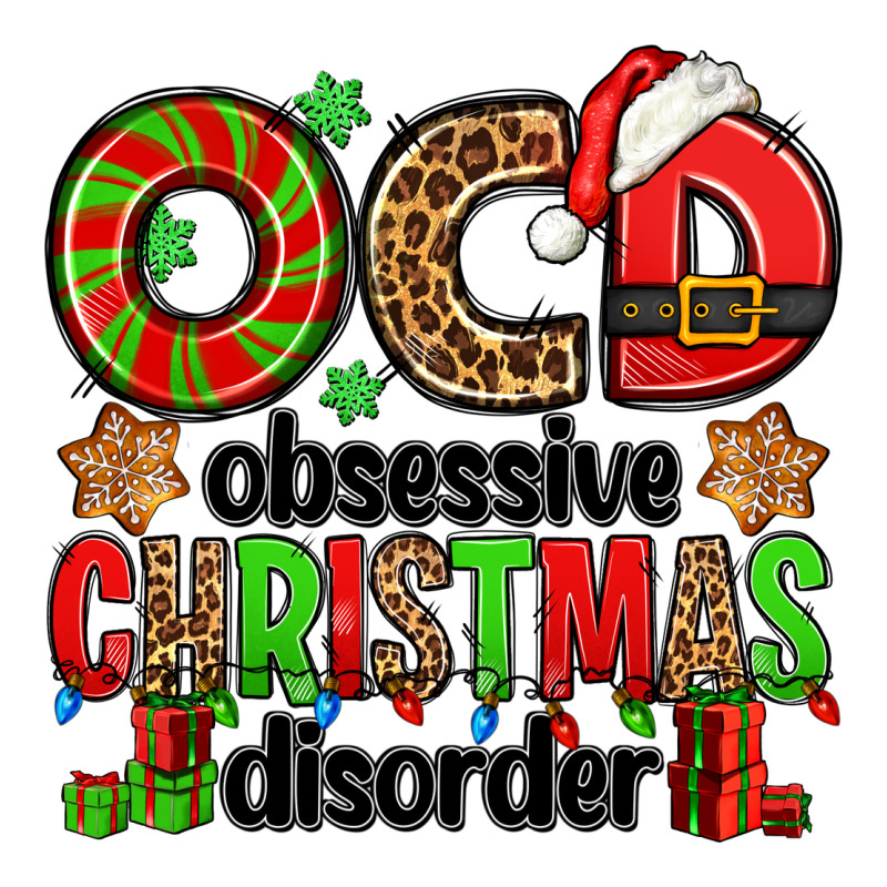 Ocd Obsessive Christmas Disorder Long Sleeve Tee by Jasminsmagicworld | Teevron