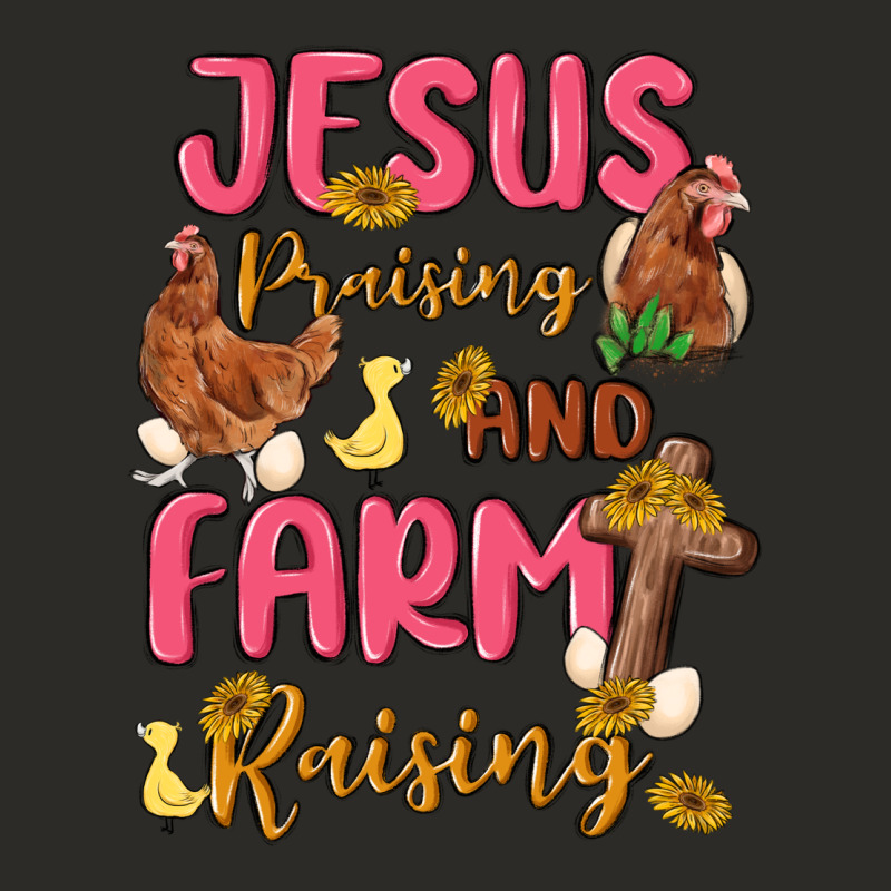Jesus Praising And Farm Raising Heavy Core Tee by MaliasSmallBusiness | Teevron