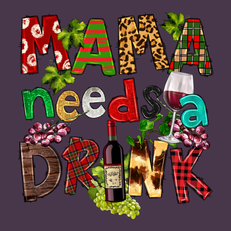 Mama Needs A Drink Heavyweight Hoodie by FaDigitalArtStudio | Teevron