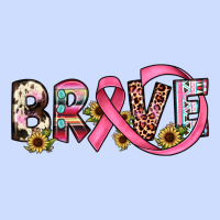 Brave Cancer Awareness Ribbon Urban Heavy Tee | Teevron