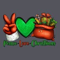 Peace Love Christmas Santa Claus Hand Vintage Hoodie | Teevron