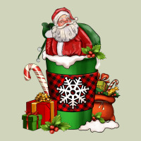 Christmas Santa Claus Coffee Cup Heavyweight Hoodie | Teevron