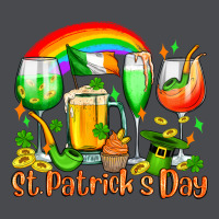 St. Patrick's Wine Glasses Zipper Hoodie | Teevron