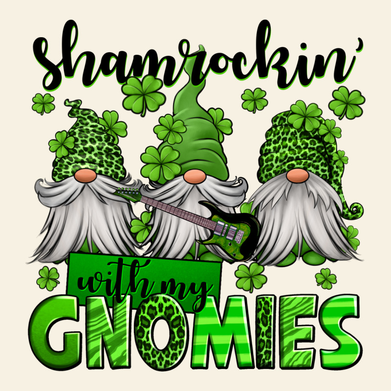 Shamrockin' With My Gnomies St Patrick's Day Vintage Tee by Jasminsmagicworld | Teevron