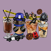 Police Coffee Cups Heavyweight Hoodie | Teevron