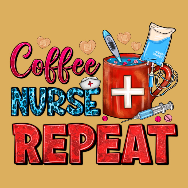 Coffee Nurse Repeat Premium Hoodie by FaDigitalArtStudio | Teevron