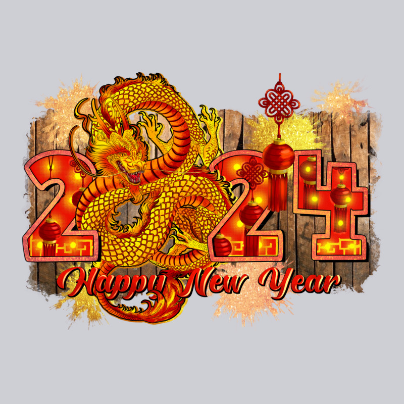 Year Of The Dragon Chinese New Year 2024 Heavyweight Sweatshirt by CowGirlArtShop | Teevron