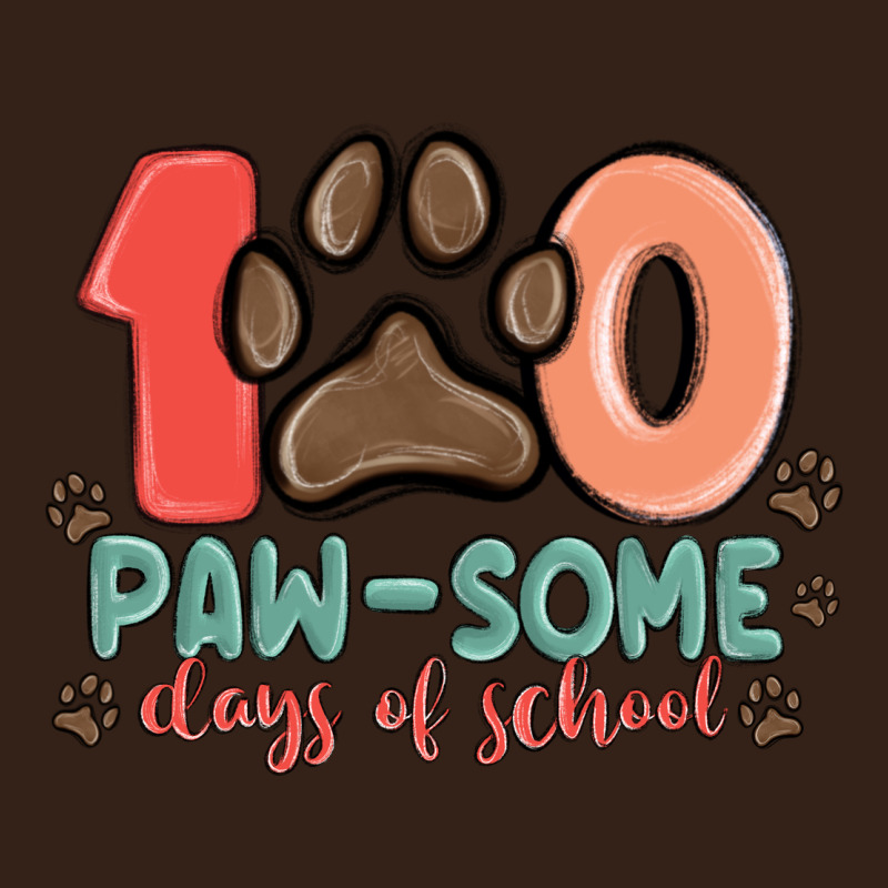 100 Pawsome Days Of School Heavy Core Tee by MaliasSmallBusiness | Teevron