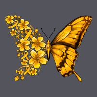 Childhood Cancer Butterfly Vintage Hoodie | Teevron