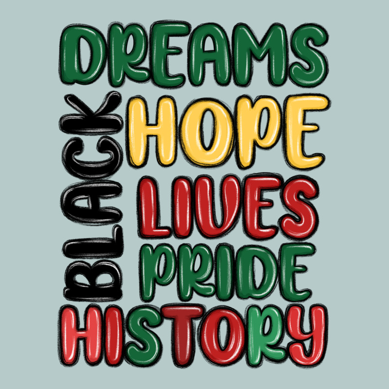 Dreams Hope Lives Pride Heavy Core Tee by MaliasSmallBusiness | Teevron