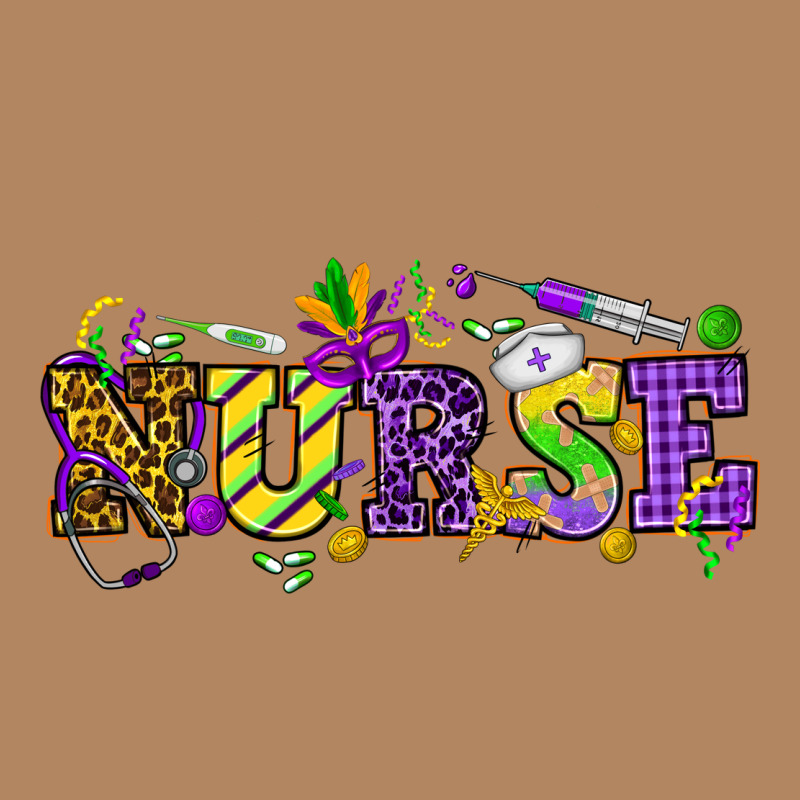 Mardi Gras Day Nurse Long Sleeve Tee by NancyCooperArtShop | Teevron