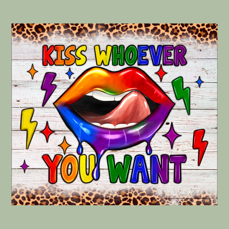 Kiss Whoever You Want Tumbler Urban Heavy Tee by JahusDesignShop | Teevron