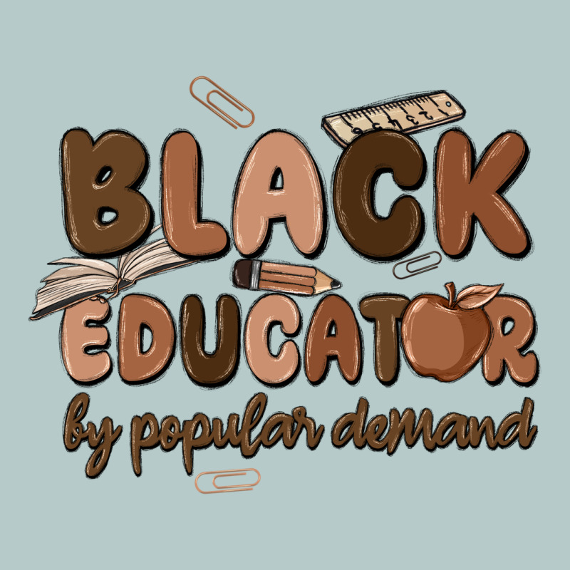 Black Educator By Popular Demand Heavy Core Tee by MaliasSmallBusiness | Teevron