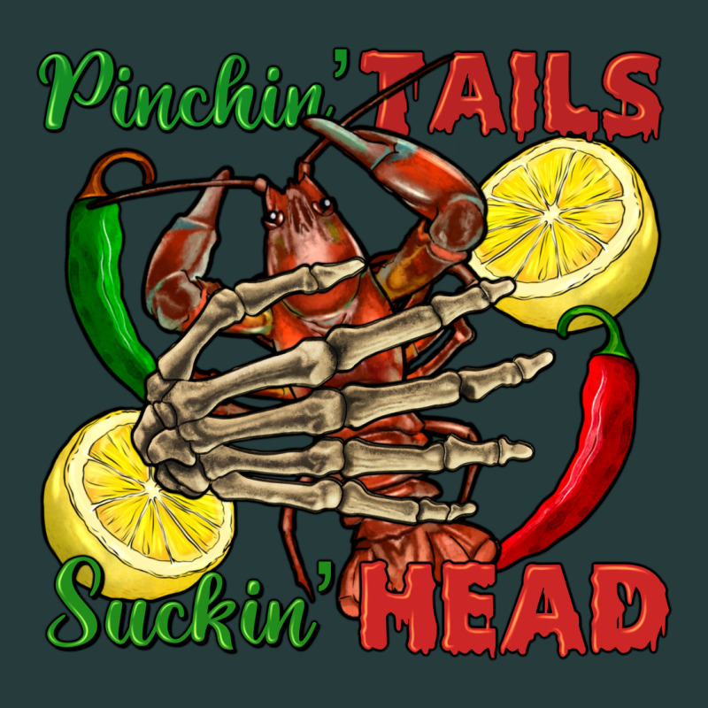 Pinchin' Tails Suckin' Head Crawfish Premium Hoodie by FaDigitalArtStudio | Teevron