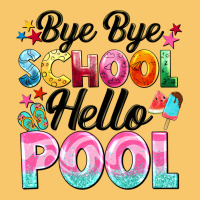 Bye Bye School Hello Pool Vintage Hoodie | Teevron