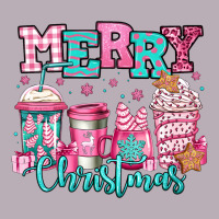 Merry Christmas Pink Coffee Cups Vintage Tee | Teevron