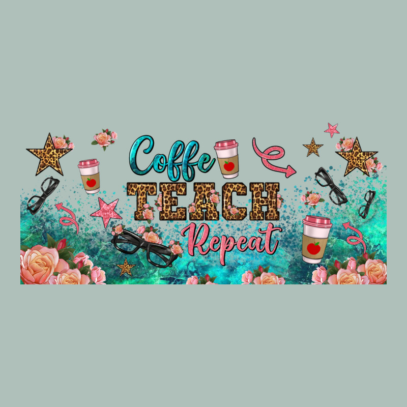 Coffe Teach Repeat Libbey Glass Heavyweight Hoodie by BundleAndBundleShop | Teevron