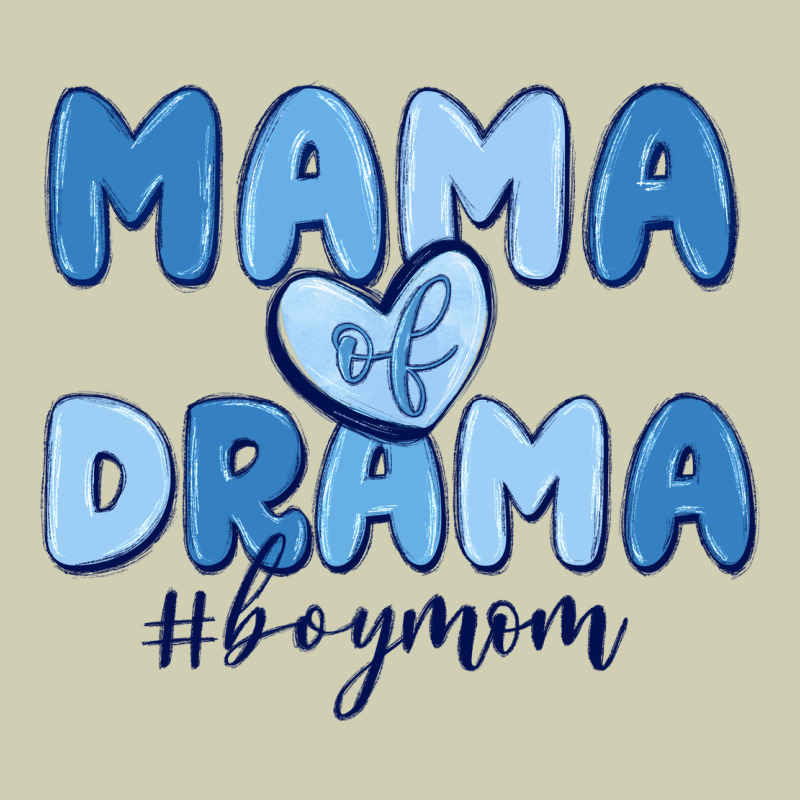 Mama Of Drama Boy Mom Heavy Core Tee by MaliasSmallBusiness | Teevron