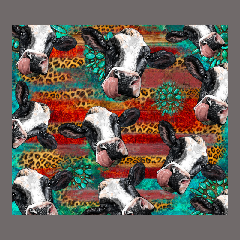 Holstein Cows With Gemstone Urban Heavy Tee by BarkalooDesign | Teevron