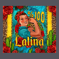 Hundred Percent Latina Strong Woman Vintage Hoodie | Teevron