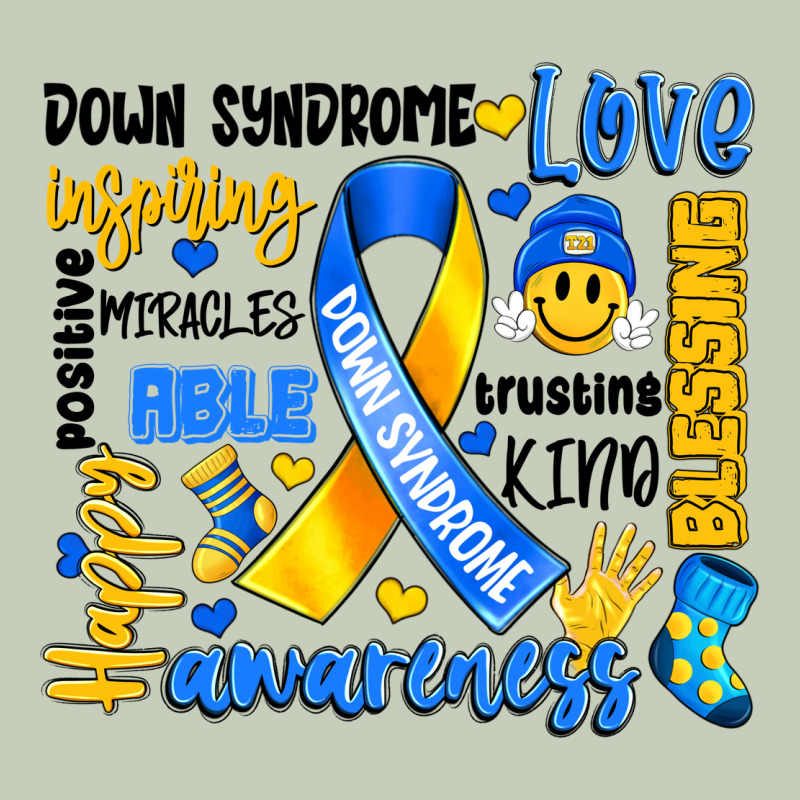Down Syndrome Awareness Typography Classic Tee by Artiststas | Teevron