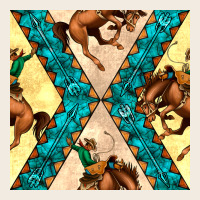 Native American Aztec Seamless Pattern 6 Premium Sweatshirt | Teevron