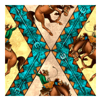native american aztec seamless pattern 6 | Teevron