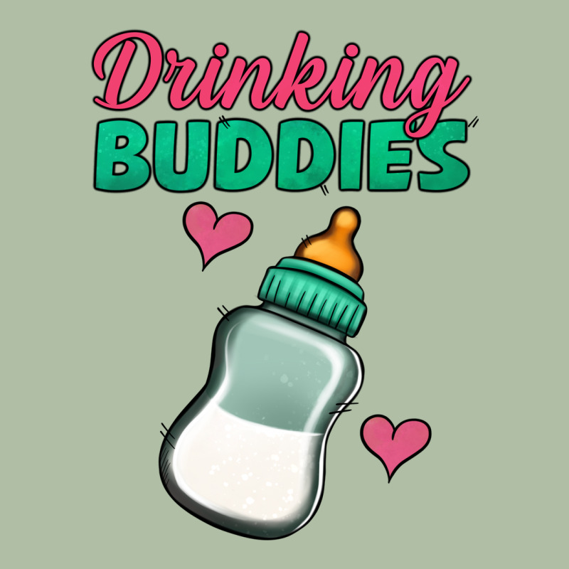 Drinking Buddies Baby Bottle Urban Heavy Tee by Jasminsmagicworld | Teevron