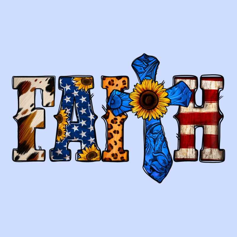 Faith  Th Of July Cross Urban Heavy Tee by Jasminsmagicworld | Teevron