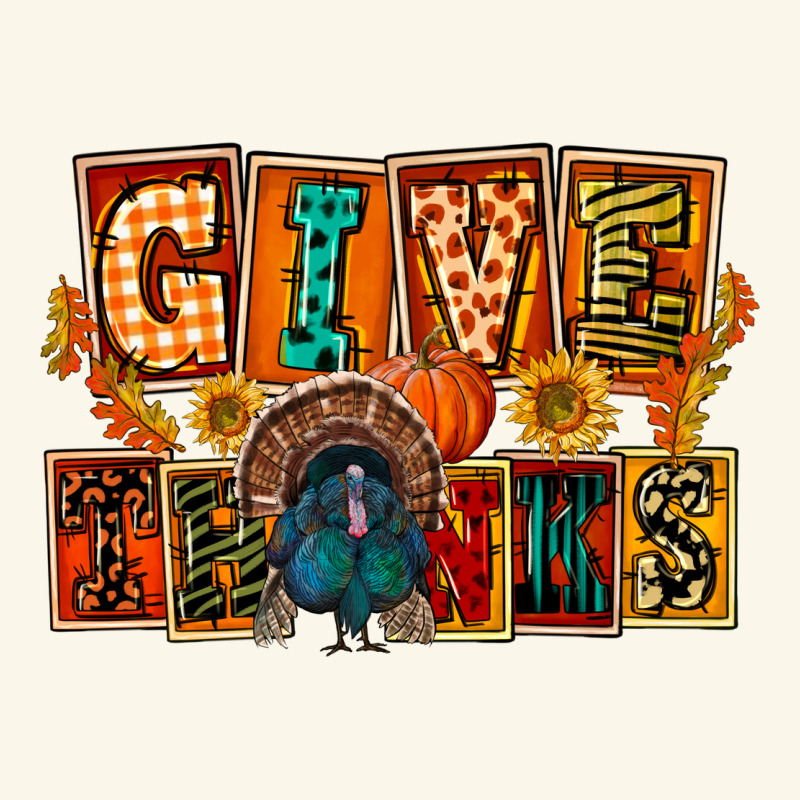 Give Thanks Thanksgiving Premium Hoodie by FaDigitalArtStudio | Teevron