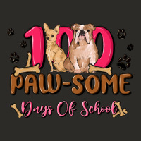 100 Paw Some Days Of School Heavy Core Tee | Teevron