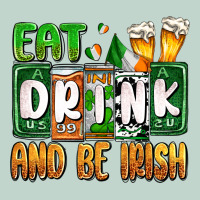 St. Patrick's Eat Drink And Be Irish Zipper Hoodie | Teevron