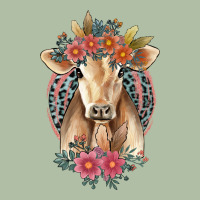 Flower Cow Urban Heavy Tee | Teevron