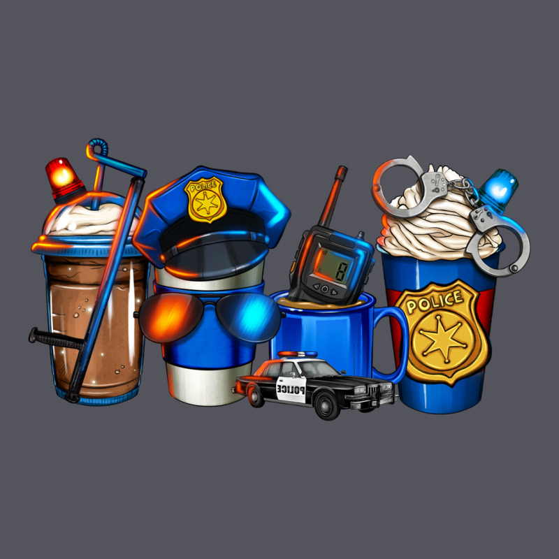Police Coffee Vintage Hoodie by Jasminsmagicworld | Teevron