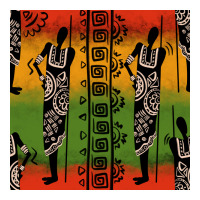 african silhouette seamless pattern | Teevron