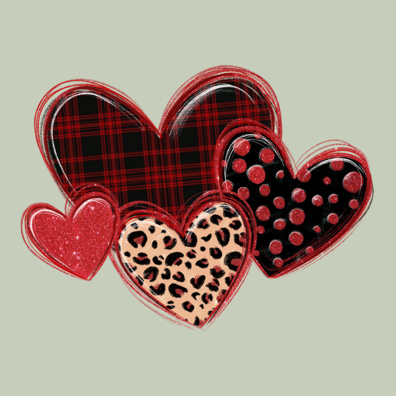 Leopard Hearts Ladies Tee by MaliasSmallBusiness | Teevron