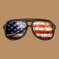 Amerıcan Flag Glasses Vintage Hoodie | Teevron