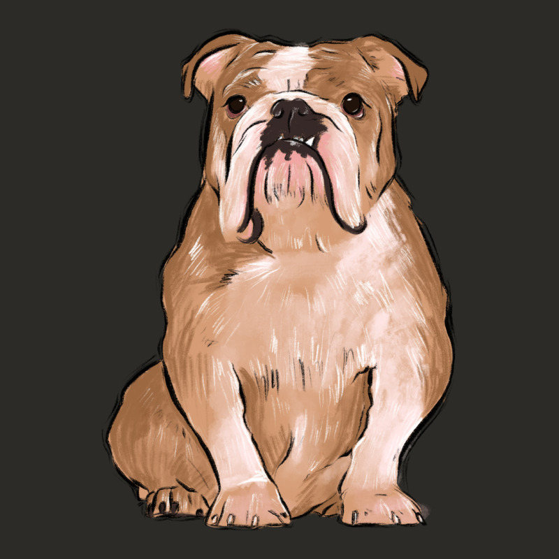 Bulldog Heavy Core Tee by MaliasSmallBusiness | Teevron