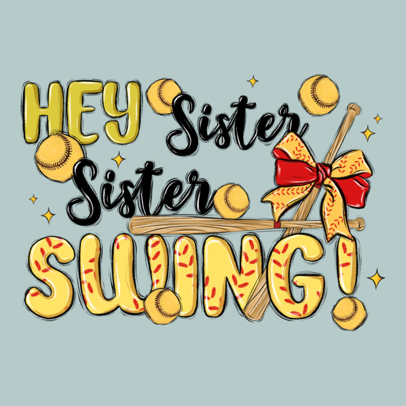 Softball Sister Heavy Core Tee by MaliasSmallBusiness | Teevron
