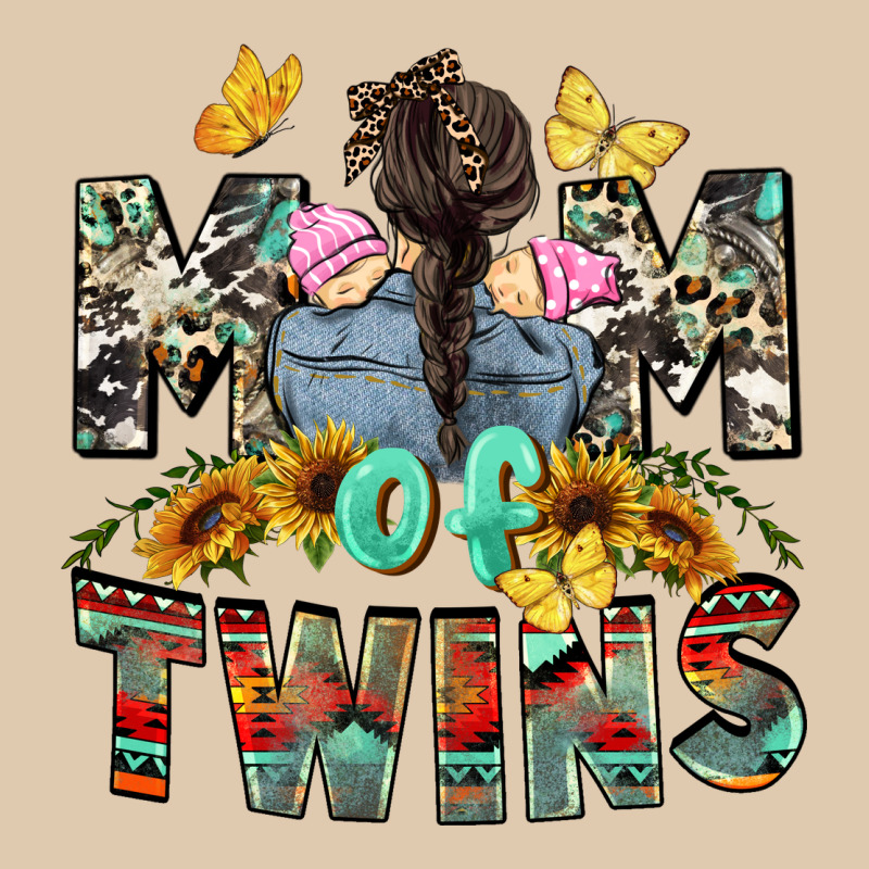 Mom Of Twins Girls Mother's Day Heavyweight Sweatshirt by CowGirlArtShop | Teevron