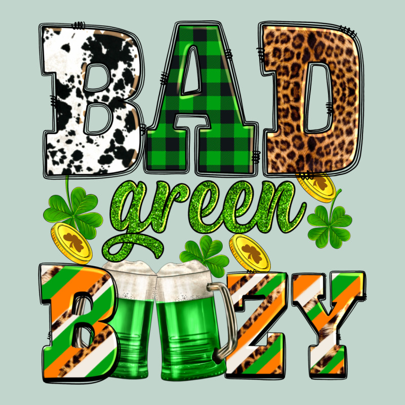 St. Patrick's Bad Green Boozy Zipper Hoodie by OliviaCreatesArt | Teevron