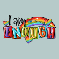I Am Enough Lgbt Heavy Core Tee | Teevron