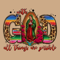 With God All Things Are Possible Lady Of Guadalupe Vintage Hoodie | Teevron