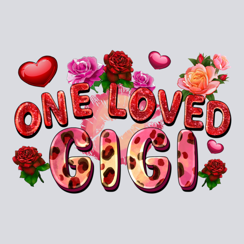 One Loved Gigi Valentine's Day Zipper Hoodie by FaDigitalArtStudio | Teevron