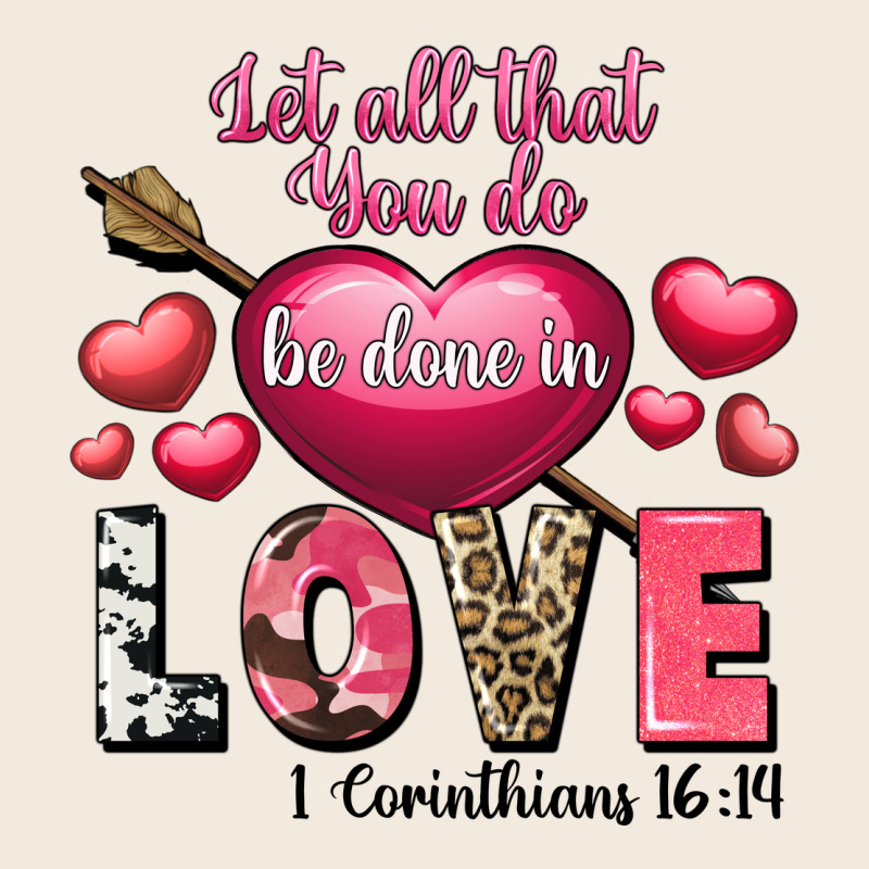 Let All That You Do Be In Love Valentine's Day Zipper Hoodie by FaDigitalArtStudio | Teevron