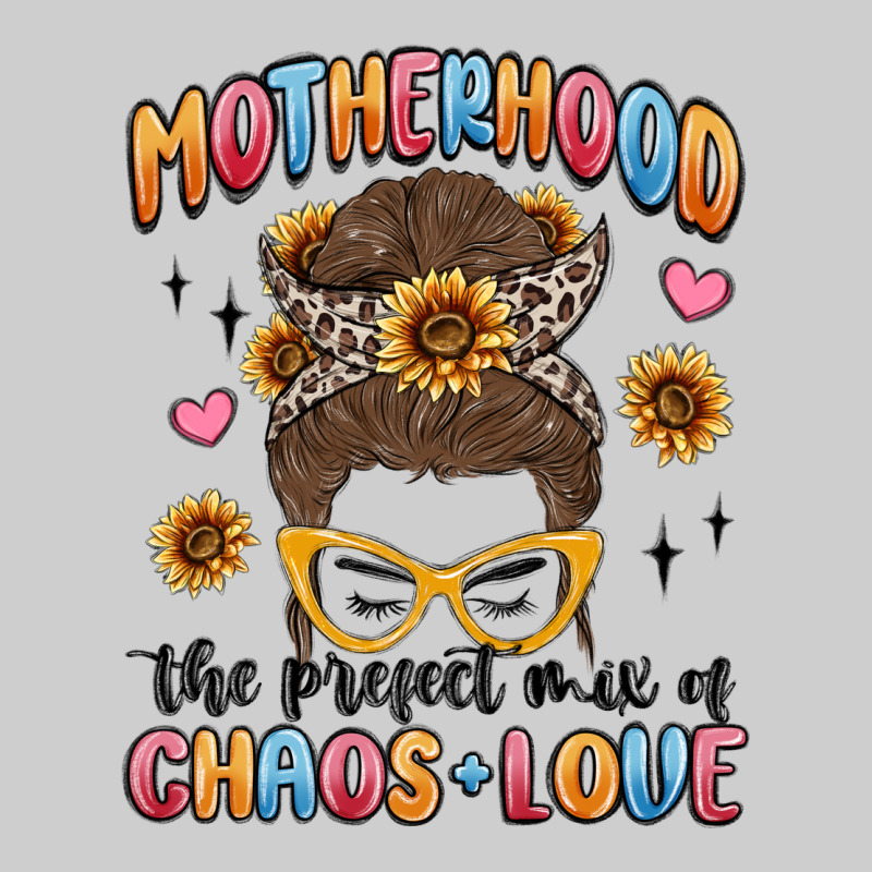 Motherhood The Perfect Mix Of Chaos And Love Premium Tee by MaliasSmallBusiness | Teevron