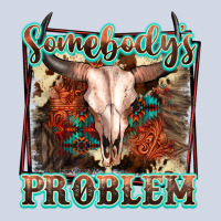 Somebody's Problem Bull Skull Premium Sweatshirt | Teevron
