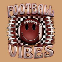Football Vibes Smiley Face Vintage Tee | Teevron